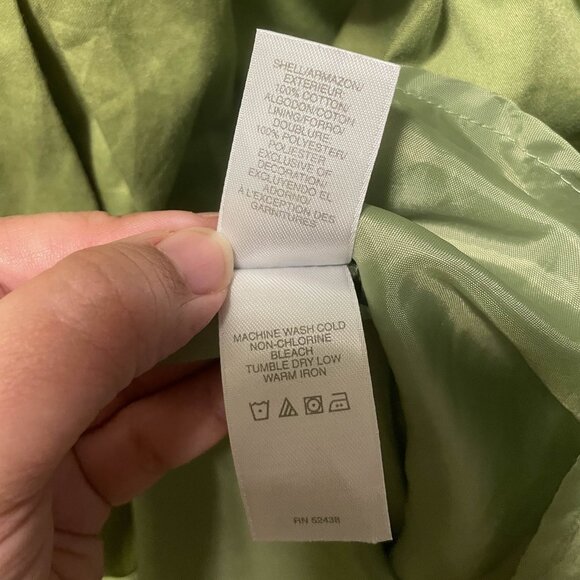 VEUC Liz Claiborne Green Summer Dress - Picture 5 of 6